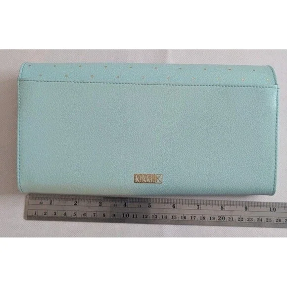 Kiki K Travel Wallet/Passport Holder/Documents Holder - Mint/Green - Picture 3 of 6